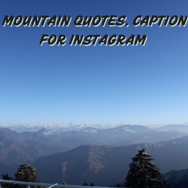 mountain quotes