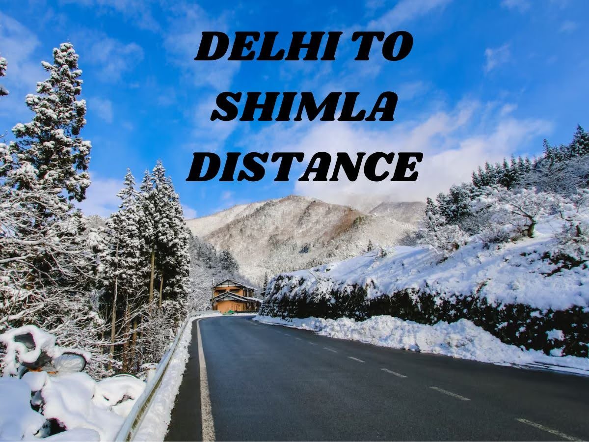 delhi to shimla distance